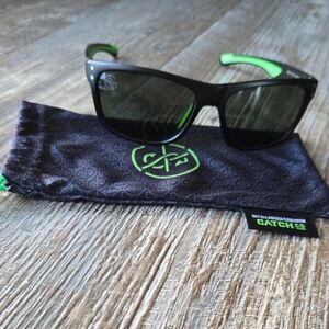 Black and Green Sunglasses